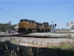 UP 9593  17May2011  SB across McNeil Store Road with 3-Unit power 